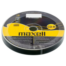 Maxell 80'/700MB 52x hengeres CD lemez 10db/csom.