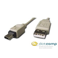 USB kábelUSB Mini 5 pin  1.8m kábel (CC-USB2-AM5P-6)