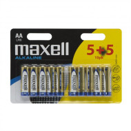 Maxell  alkáli ceruza elem (AA)  5+5db/csomag