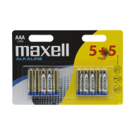Maxell  alkáli ceruza elem (AAA)  5+5db/csomag