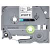 Tape Brother 12mm BLACK ON WHITE (4m) TZE231S2