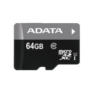 A-Data 64GB microSDXC Class 10 Premier UHS-I + adapter