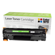 COLORWAY Standard Toner CW-H435/436M, 2000 oldal, Fekete - HP CB435A/CB436A/CE285A, Can. 712/713/725 CW-H435/436M