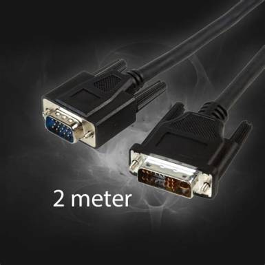 VGA-DVI kábel 2m VGA-DVI kábel 2m