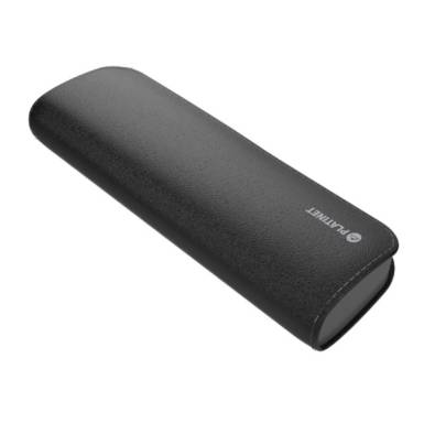 PLATINET Power Bank hordozhat&oacute; t&ouml;ltő bőr bor&iacute;t&aacute;ssal 7200mAh Fekete + micro USB K&aacute;bel