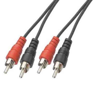 VALUE K&aacute;bel Audio  2xRCA-2xRCA  M/M       5m