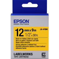 EPSON - SUPPLIES OTHER (S5 S6 U1) TAPE - LK4YBW STRNG ADH BLK/    C53S654014