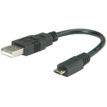 ROLINE USB Type A M - Micro USB B M 0.15 m