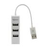 Sbox H-204W 4 portos fehér USB HUB H-204W W027258