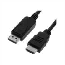 VALUE DisplayPort kábel DP M - HDMI / HDTV M 2m VALUE (11.99.5781) 11995781