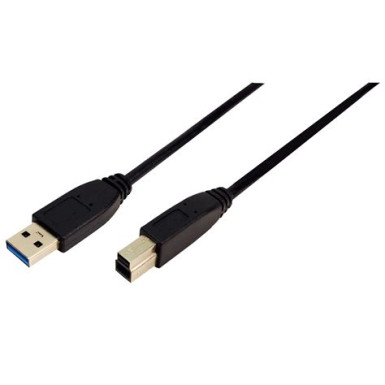 STANDARD USB kábel A-B 2.0 3,0m bézs szín (S-3103) S3103-100