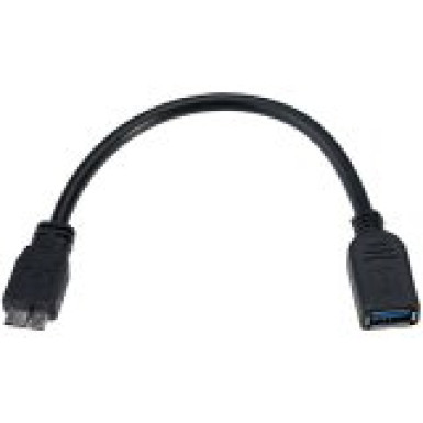 AKYGA Cable adapter 15cm OTG USB-AF 3.0 / microUSB-BM 3.0 Akyga AK-AD-30 AK-AD-30