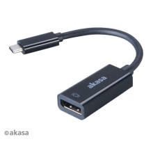 ADA Akasa USB 3.1 C - Displayport - 15cm - AK-CBCA05-15BK