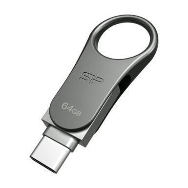 Pendrive 64GB Silicon Power C80 szürke USB3.0 Pendrive 64GB Silicon Power C80 szürke USB3.0