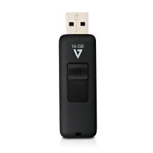 V7 - FUTUREPATH 16GB FLASH DRIVE USB 2.0 BLACK  VF216GAR-3E