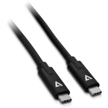 V7 - CABLES USB-C TO USB-C CABLE 2M BLACK   V7UCC-2M-BLK-1E