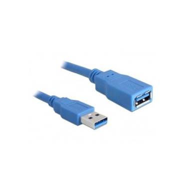 USB3.0-A apa/anya hosszabbító DELOCK 82757 USB3.0-A apa/anya hosszabbító DELOCK 82757
