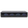 STARTECH 4-PORT USB 3 HUB + 2.4A DCP ST53004U1C