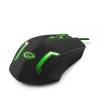 ESPERANZA FIGHTER USB MX205 gamer egér Fekete/Zöld EGM205G