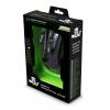 ESPERANZA WOLF USB MX201 gamer egér Fekete/Zöld EGM201G