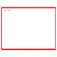 SEIKO INSTRUMENTS - CONSUMABLES SLP-NR RED FRAME LABEL 54X70MM  42100619