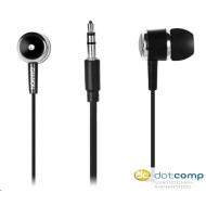 CANYON Stereo earphones with microphone, Black CNE-CEPM01B