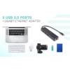 I-TEC ACCESSORIES I-TEC USB-C SLIM HUB + GLAN C31GL3SLIM