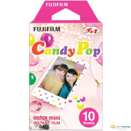 FUJIFILM Instax Mini Film Glossy Candy Pop (10lap)