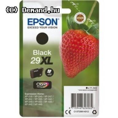 Epson T2991 Patron Black 29XL (Eredeti) C13T29914012 Epson T2991 Patron Black 29XL (Eredeti) C13T29914012