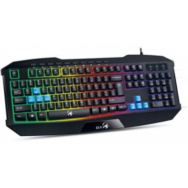GENIUS Keyboard Scorpion K215 USB Fekete Magyar