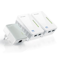 TP-Link TL-WPA4220T KIT AV500 Powerline Universal WiFi Range Extender, 2 Ethernet Ports, Network Kit