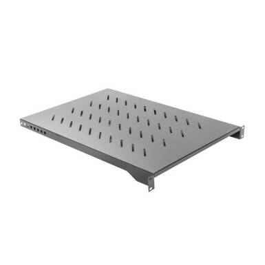 Lanberg fixed shelf 19'', 1U/483x750mm, max load capacity up to 15kg black AK-1010-B Lanberg fixed shelf 19'', 1U/483x750mm, max load capacity up to 15kg black AK-1010-B