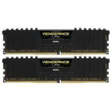 8GB/2400 DDR4 Corsair Vengeance CL16 Black CMK8GX4M2A2400C16 KIT2   memória