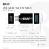 CLUB3D USB3.1 Type C-USB 3.0 Type A adapter CAA-1521