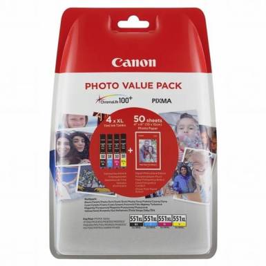 CANON - SUPPLIES INK HV PHOTO VALUE PCK BLISTER W/O SEC 6443B006 CANON - SUPPLIES INK HV PHOTO VALUE PCK BLISTER W/O SEC 6443B006