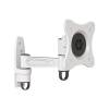 Multibrackets fali rögzítő LCD/PLAZMA/LED karos dönthető, forgatható (360) konzol II, 15-32", Fehér színű 7350022736085