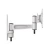 Multibrackets fali rögzítő LCD/PLAZMA/LED karos dönthető, forgatható (360) konzol II, 15-32", Fehér színű 7350022736085