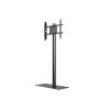 Multibrackets padló állvány 180 Floorbase Single Black LCD/PLAZMA/LED konzol, 24-63", Fekete színű 7350073732425