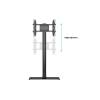 Multibrackets padló állvány 180 Floorbase Single Black LCD/PLAZMA/LED konzol, 24-63", Fekete színű 7350073732425
