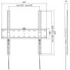 LogiLink TV wall mount, fix, 32&ndash;55", max. 40 kg BP0013