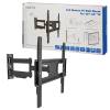 LogiLink TV wall mount, tilt -20&deg;/+10&deg;, swivel -90&deg;/90&deg;, level adjustment -3&deg;/+3&deg; 32&ndash;55&ldquo;, max. 50 kg BP0014