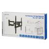 LogiLink TV wall mount, tilt -20&deg;/+10&deg;, swivel -90&deg;/90&deg;, level adjustment -3&deg;/+3&deg; 32&ndash;55&ldquo;, max. 50 kg BP0014