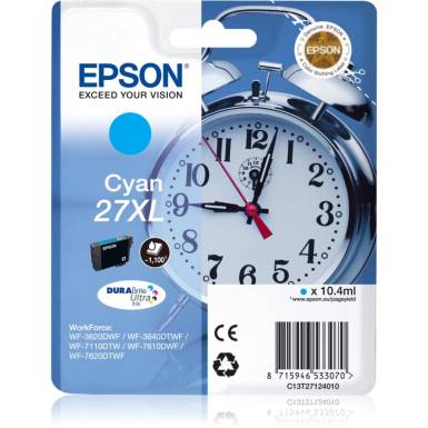 Epson T2712 Patron Cyan 10,4ml (Eredeti) C13T27124012