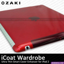 iPad2 tok Smart Coverhez Ozaki Ozaki IC897EL iCoat Wardrobe+ White