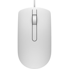 Dell MS116 USB Mouse White  (570-AAIP)