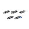 RAIDSONIC - ACCESSORIES SD/MICROSD TF USB2.0 CARDREADER IB-CR200-C