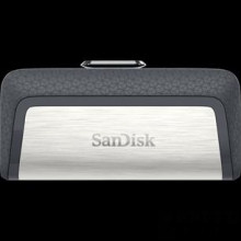 Sandisk 64GB USB3.0/Type-C Dual Drive Fekete-Ezüst (173338) Flash Drive 173338