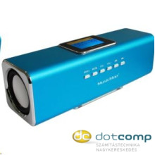 Technaxx MusicMan Display Soundstation Bluetooth hangszóró kék /3548  /