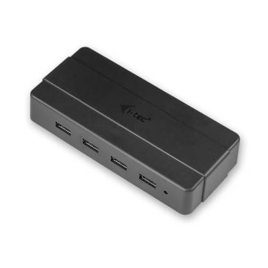 i-tec USB 3.0 Charging HUB 4 Port tápegységgel, 1x USB 3.0 töltő port U3HUB445 i-tec USB 3.0 Charging HUB 4 Port tápegységgel, 1x USB 3.0 töltő port U3HUB445