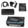 i-tec USB 3.0 Charging HUB 4 Port tápegységgel, 1x USB 3.0 töltő port U3HUB445